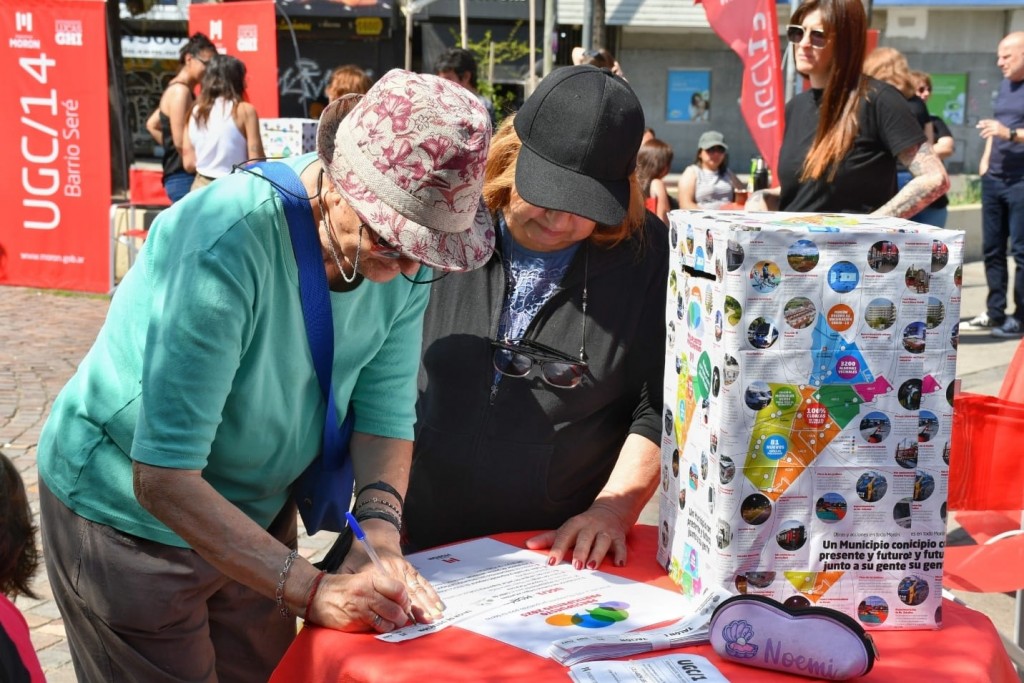 Morón lanzó la votación del Presupuesto Participativo 2025: los vecinos ya pueden elegir los proyectos para su barrio