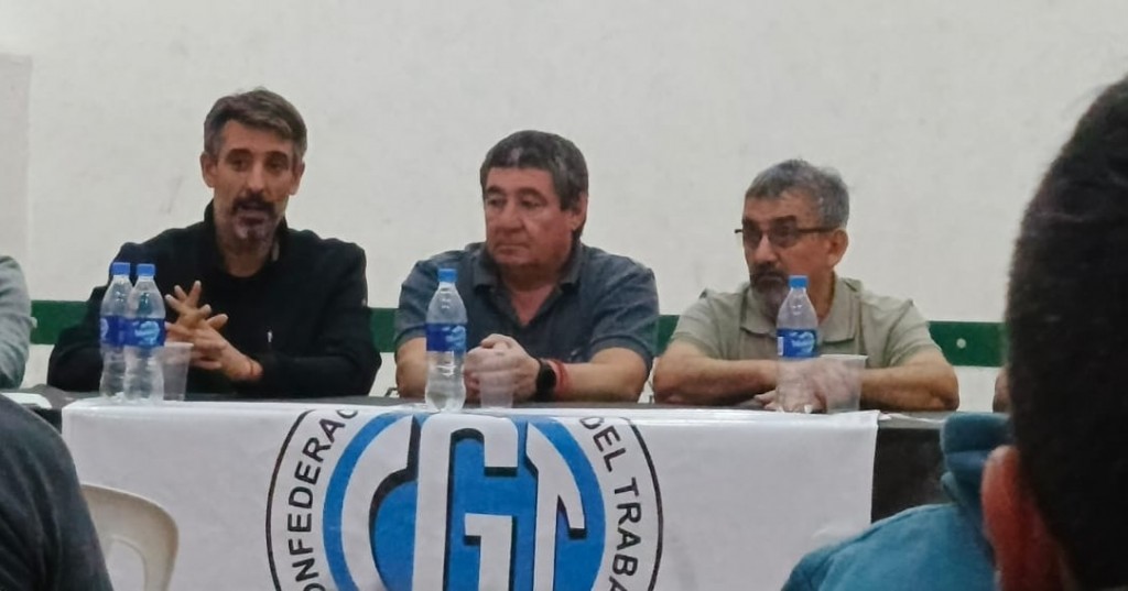 Ianantuony se reunió con las nuevas autoridades de la CGT local en Otamendi B
