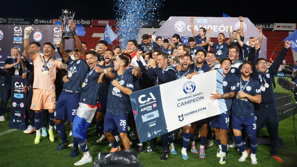 ¡Histórico en Córdoba! Independiente Rivadavia venció por penales a Argentinos Juniors y se consagró campeón de la Copa Argentina
