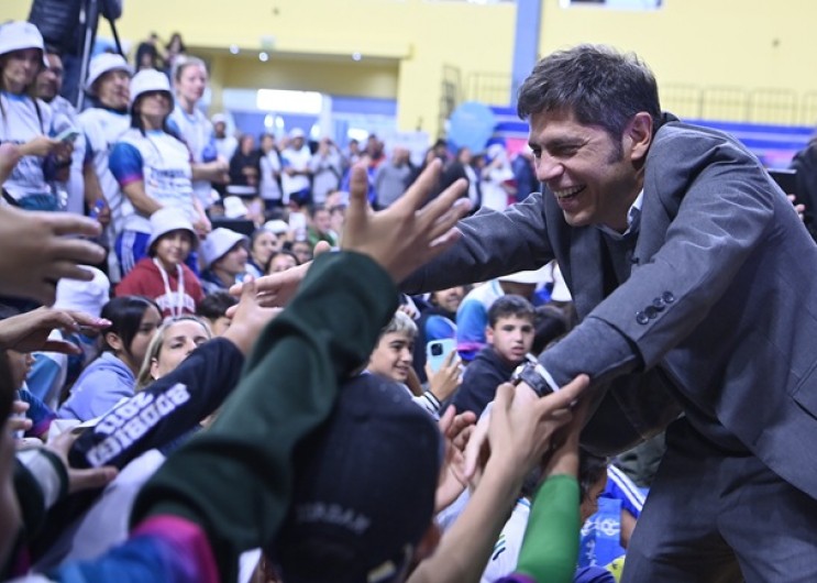Kicillof inauguró las finales de los Juegos Bonaerenses y un nuevo centro universitario en Mar Chiquita