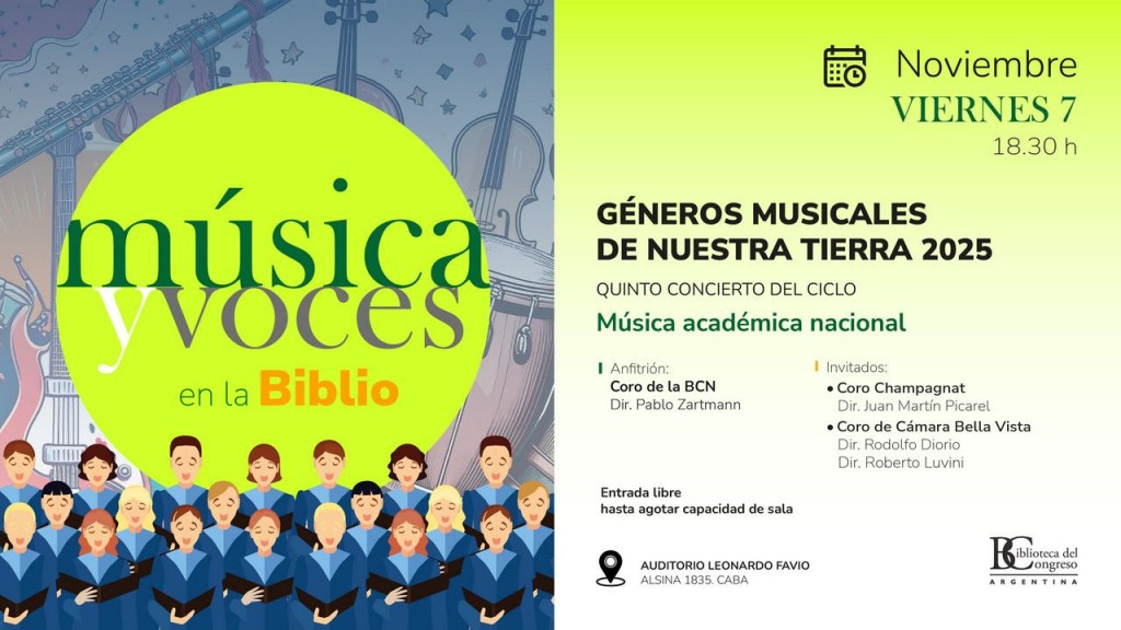 Ciclo Música y Voces en la Biblioteca