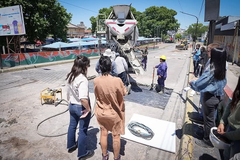 Quilmes avanza con la reconstrucción total del Puente 14 de Agosto: Mayra Mendoza supervisó las obras
