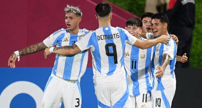 Argentina debutó con una remontada épica ante Bélgica en el Mundial Sub 17