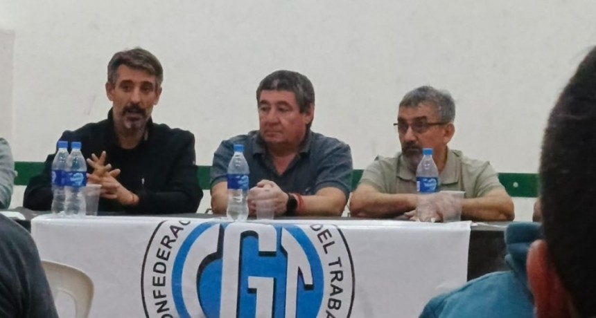 Ianantuony se reunió con las nuevas autoridades de la CGT local en Otamendi  B