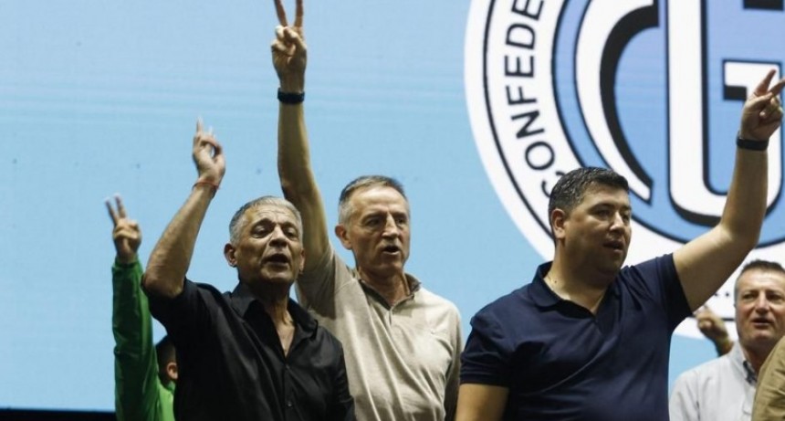 Octavio Argüello, Cristian Jerónimo y Jorge Sola asumen la conducción de la CGT hasta 2029: tres dirigentes de fuerte perfil dialoguista