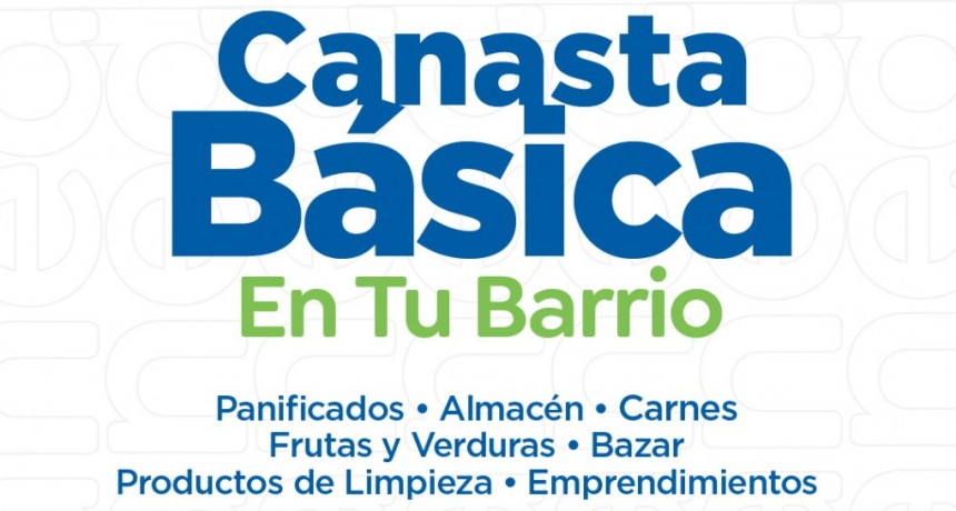 “Canasta Básica en tu Barrio” llega este viernes a Wilde con productos esenciales a precios populares
