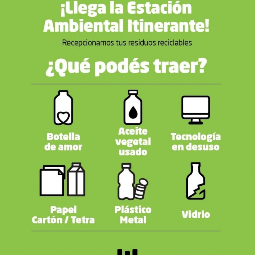 Morón impulsa la conciencia verde con la Estación Ambiental Itinerante