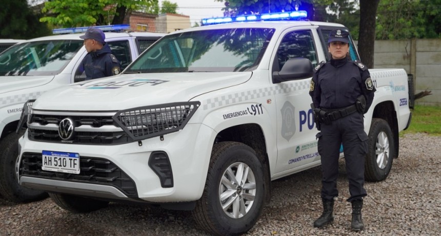 Merlo refuerza su seguridad con 30 nuevos patrulleros