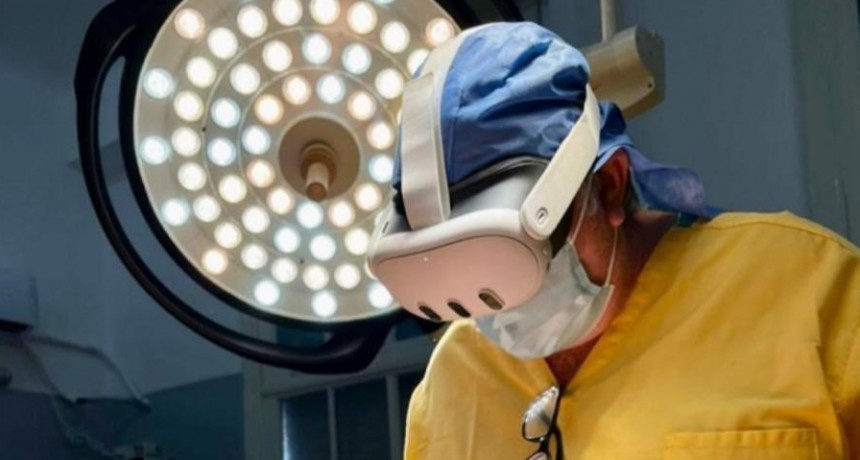 Cirugía histórica: el Hospital Pirovano usó realidad aumentada por primera vez en el sistema público porteño