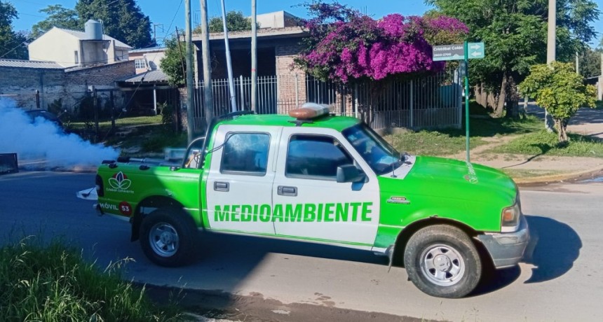 Fumigación en Esteban Echeverría: el Municipio refuerza la prevención del dengue en distintos barrios