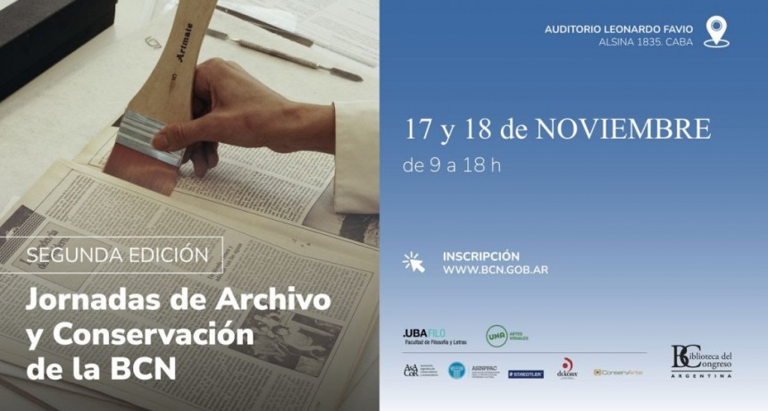 Preservar la memoria: llegan las II Jornadas de Archivo y Conservación en el Congreso