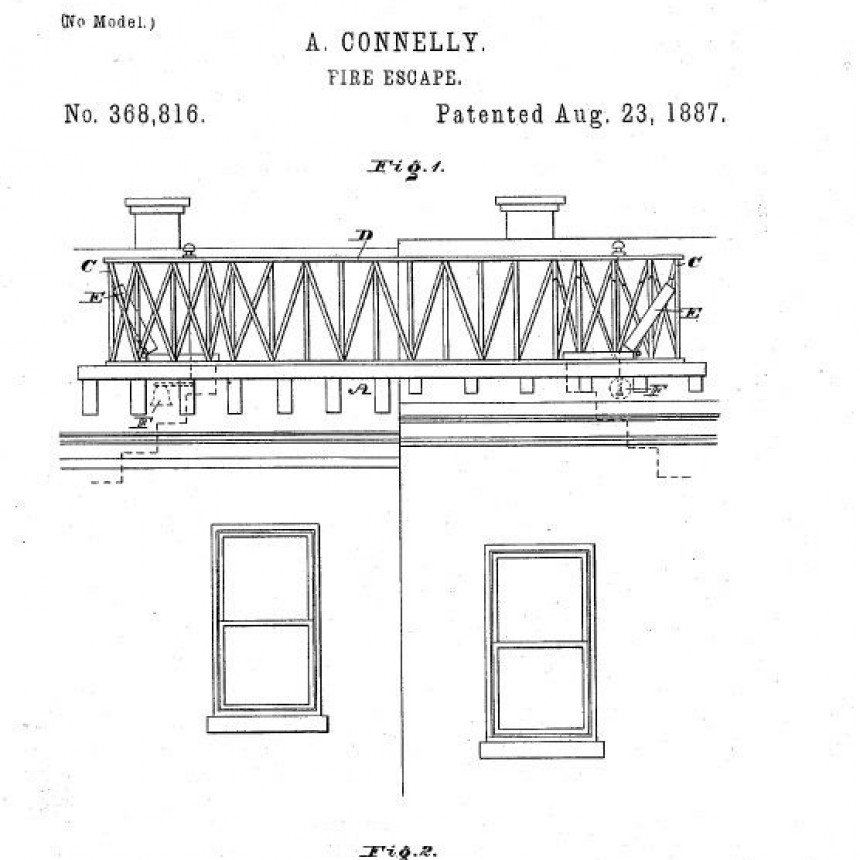  Anna Connelly, la estadounidense que mejoró el sistema de vías de escape en los edificios