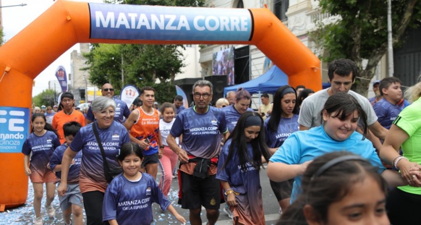 “Matanza Corre”: la carrera que despedirá el año con deporte, aire libre y miles de vecinos en movimiento