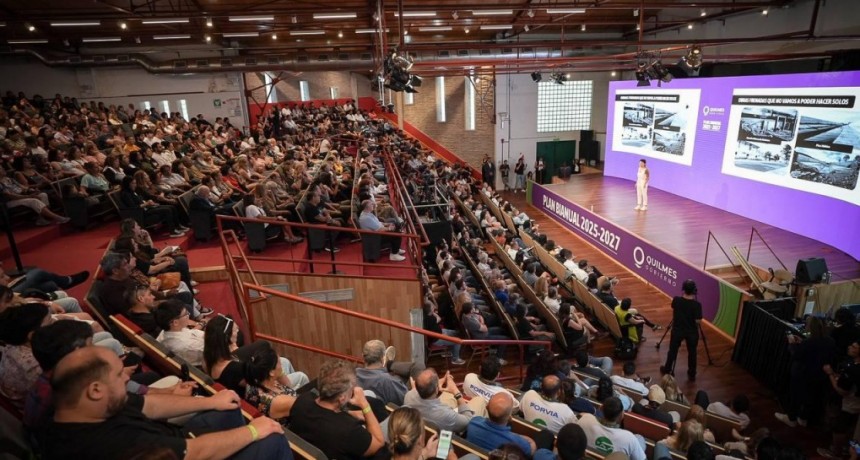 Mayra Mendoza presentó su Plan Bianual 2025-2027 y anunció obras clave para transformar Quilmes