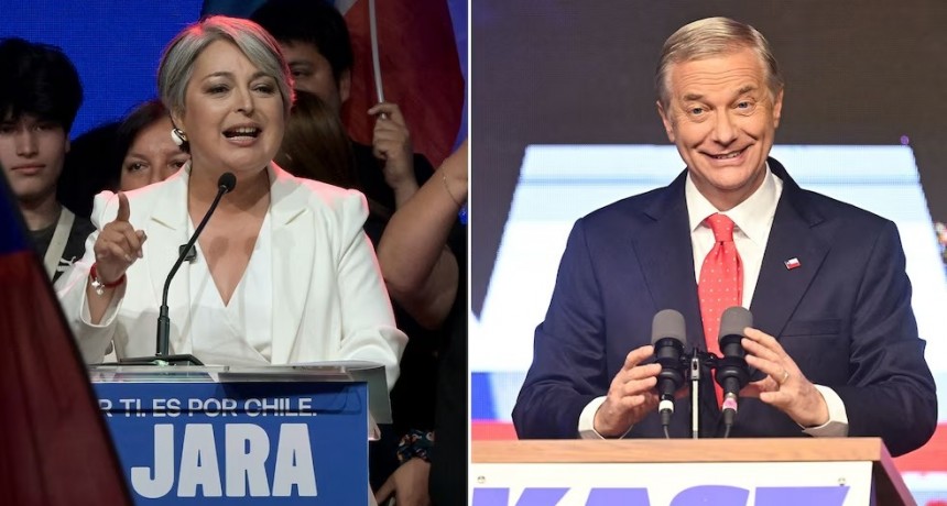 Chile: Jara y Kast van al balotaje en una elección más reñida de lo previsto