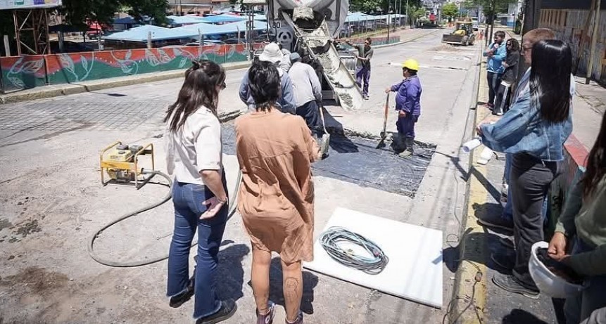 Quilmes avanza con la reconstrucción total del Puente 14 de Agosto: Mayra Mendoza supervisó las obras