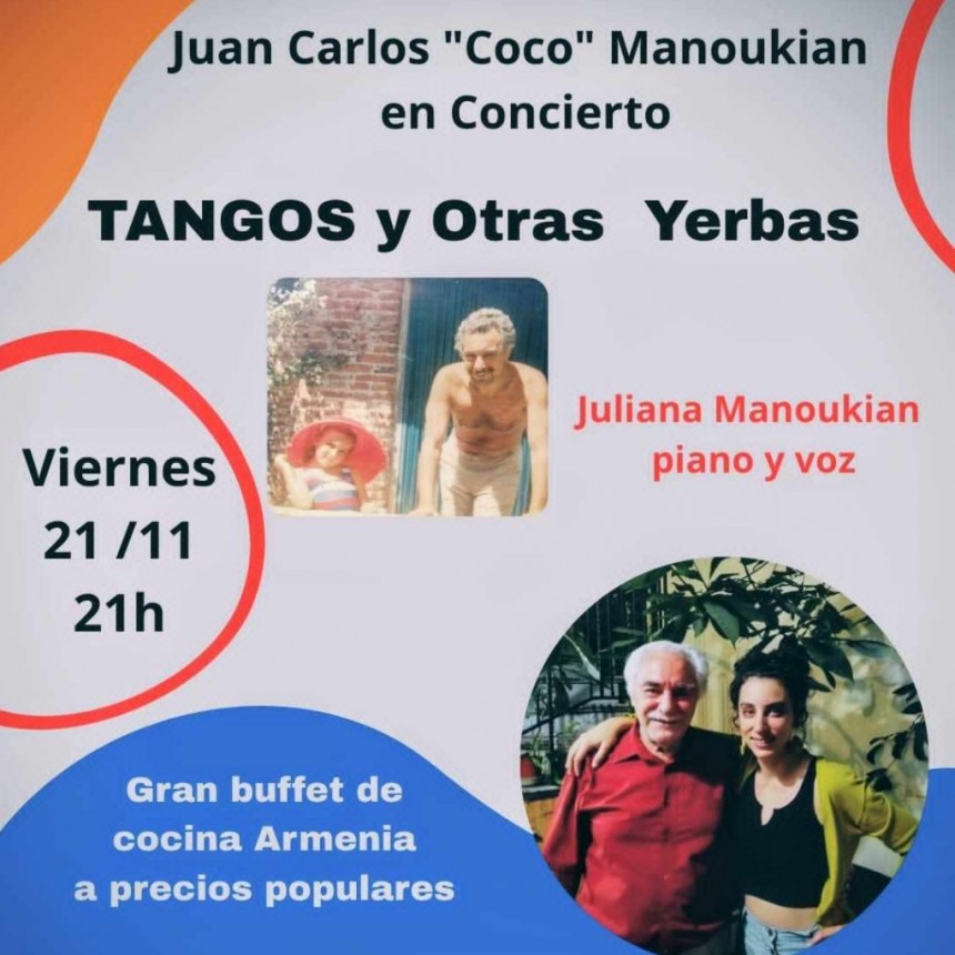 Una noche imperdible: “Coco” Manoukian vuelve al escenario con un show íntimo de tangos