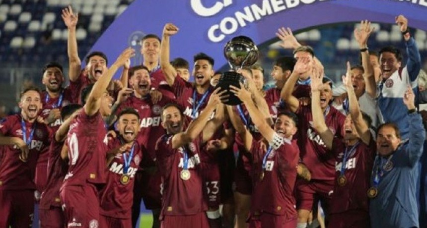 Lanús hizo historia: venció a Mineiro por penales y se consagró campeón de la Sudamericana