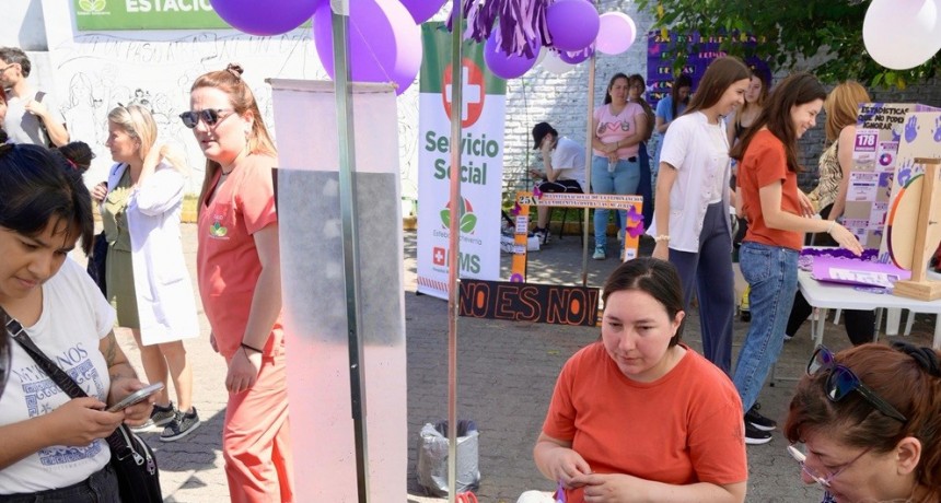 Esteban Echeverría realizó una jornada clave por el Día Internacional de la Eliminación de la Violencia contra la Mujer