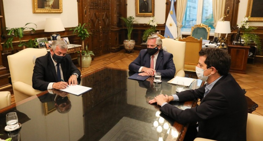El Presidente firmó el Consenso Fiscal 2020 con el gobernador de Jujuy