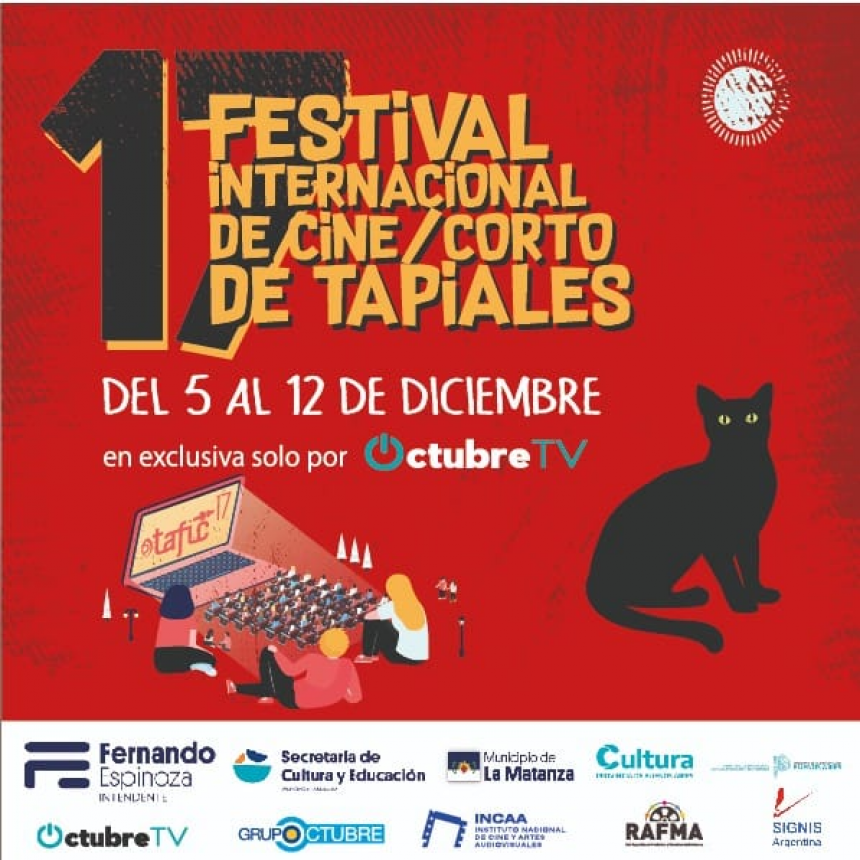 17ª edición del Festival Internacional de Cine de Tapiales (TAFIC)