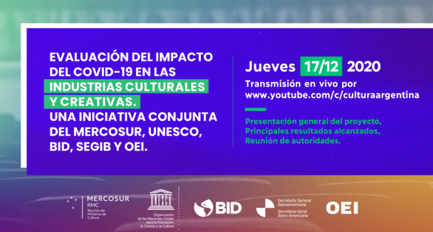 Presentación del informe sobre el impacto del COVID-19 en las industrias culturales y creativas