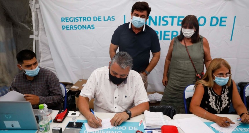 “Mi registro, mi barrio” en González Catán