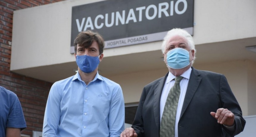 Lucas Ghi participó del lanzamiento del Plan Estratégico de Vacunación contra el COVID-19