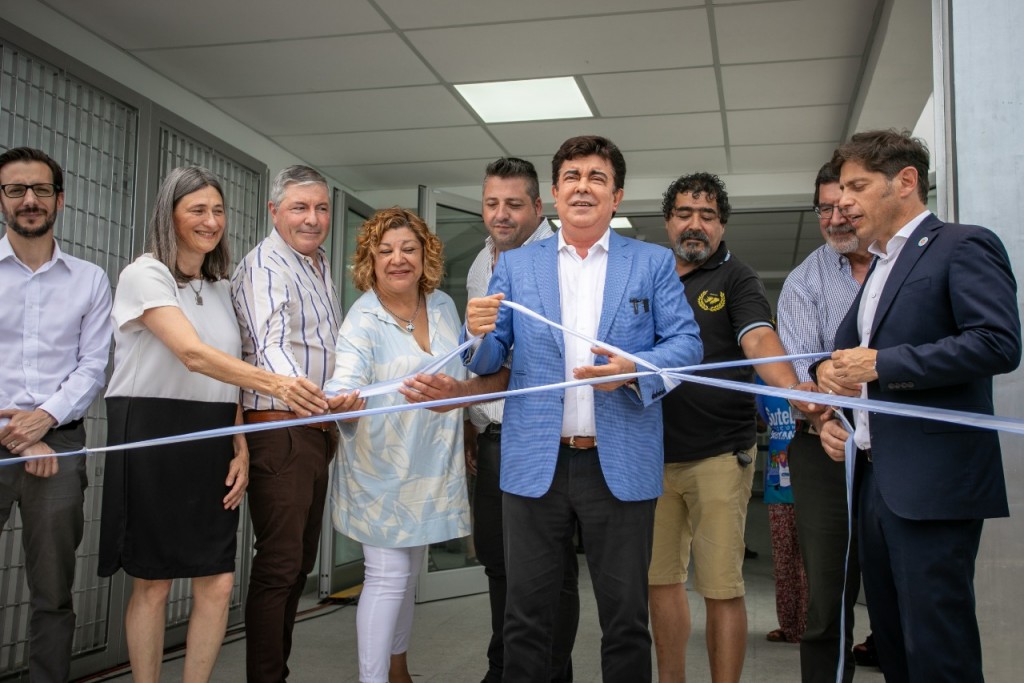 Espinoza y Kicillof inauguraron un nuevo jardín de infantes y firmaron un convenio para realizar más obras en La Matanza