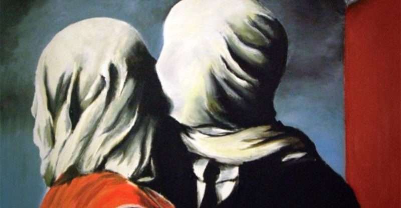 Los Amantes (de René Magritte)