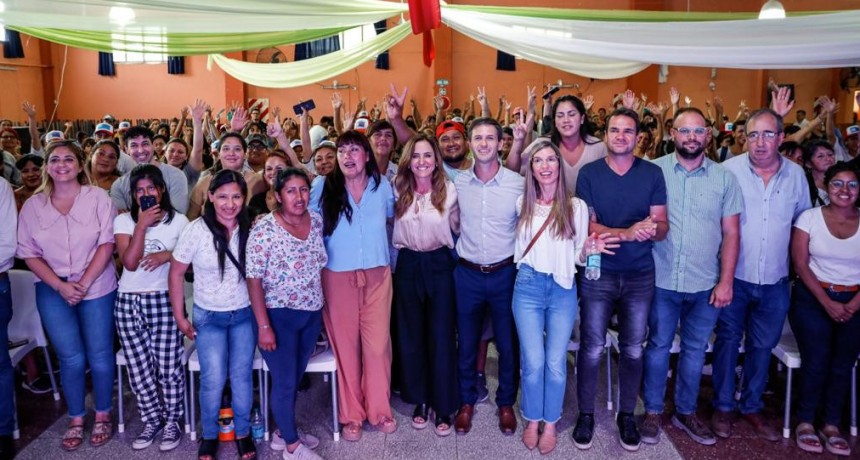 La ministra Victoria Tolosa Paz encabezó el sexto sorteo de “Mi Pieza” en el partido bonaerense de San Vicente
