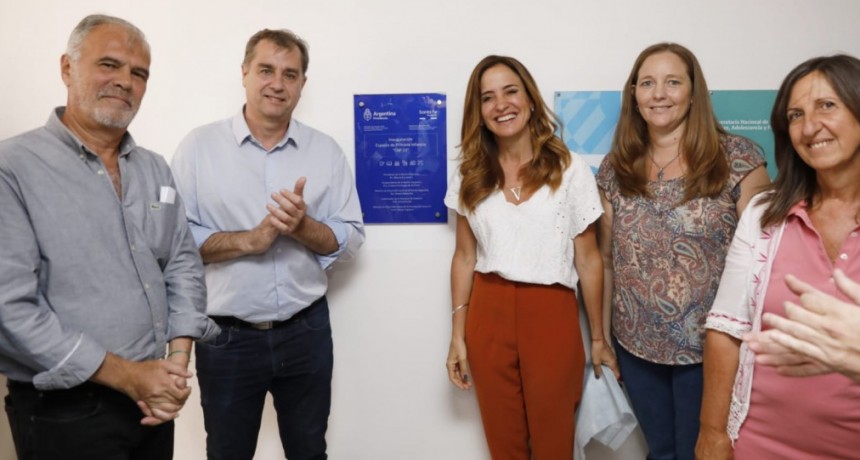 Victoria Tolosa Paz inauguró un nuevo Espacio de Primera Infancia en la ciudad de Santa Fe