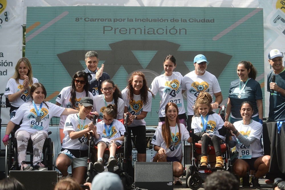 Más de 600 participantes en la Carrera por la Inclusión organizada en Puerto Madero