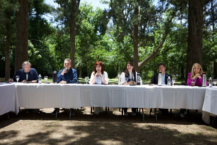 Cristina, Kicillof y Massa juntos en Moreno: el PJ bonaerense busca la unidad