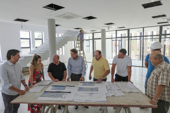 Gabriel Katopodis recorrió obras en General Paz