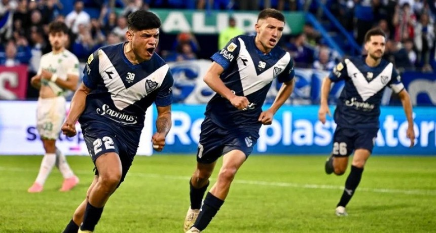 Vélez venció a Sarmiento y sigue firme en la cima de la Liga Profesional