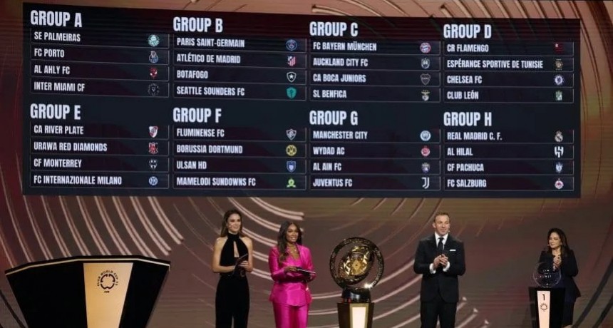 Mundial de Clubes 2025: Boca y River conocen a sus rivales en la fase de grupos