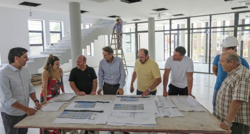 Gabriel Katopodis recorrió obras en General Paz
