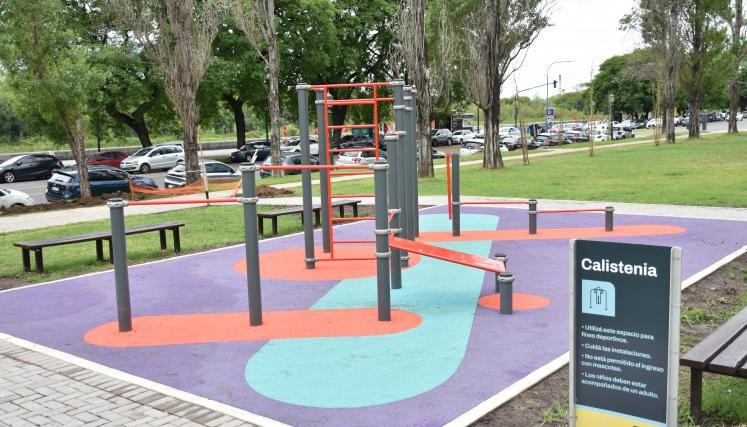 Recuperaron el Parque Francisco Urondo y sumaron un nuevo espacio deportivo en Puerto Madero