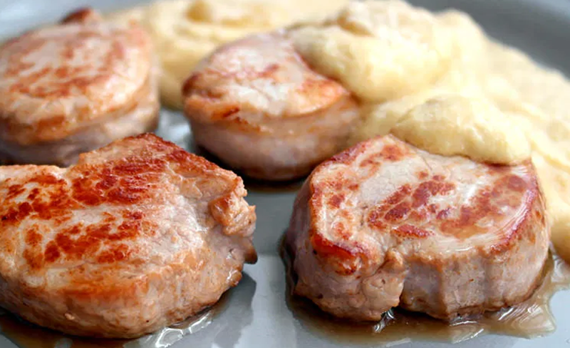 Solomillo de cerdo con salsa de uvas: la mezcla perfecta de sabor y elegancia