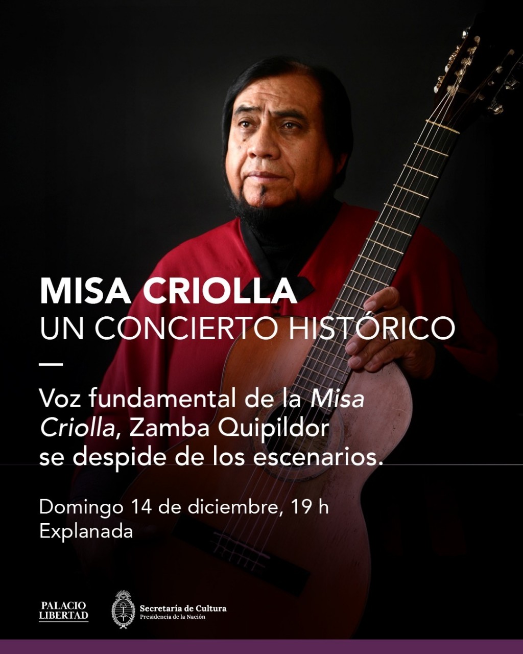 Zamba Quipildor se despide de los escenarios con un show histórico y grandes invitados