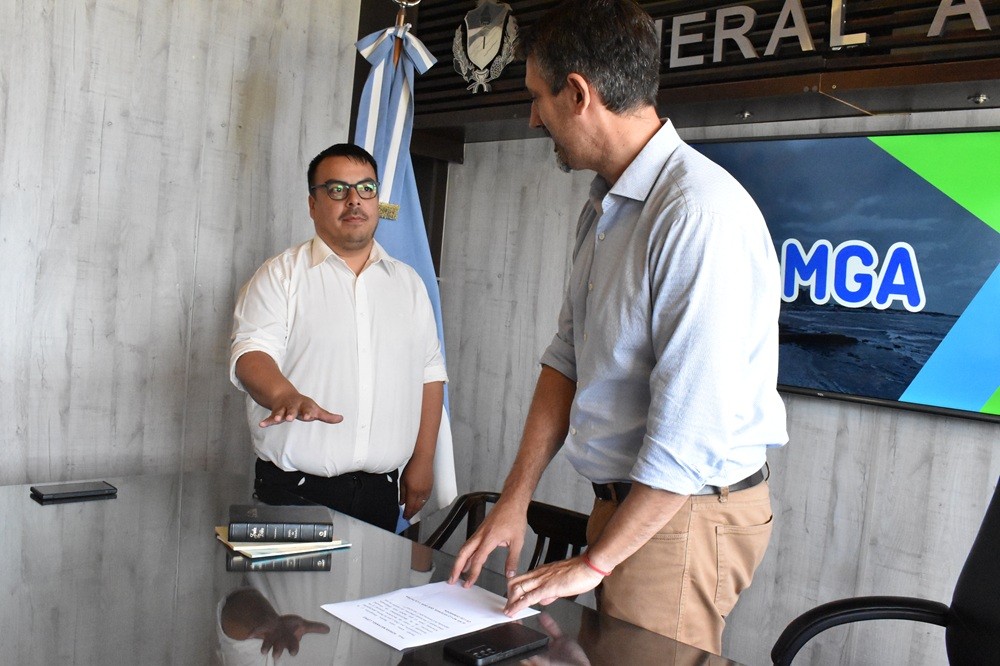 General Alvarado: Asumió el nuevo secretario general y de Gobierno