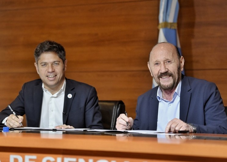 Acuerdo entre provincias: Kicillof e Insfrán sellaron un convenio de colaboración y cooperación en seguridad