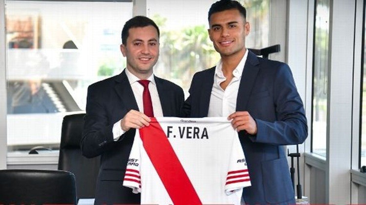 River cerró a su primer refuerzo: Fausto Vera firmó y ya es jugador de Gallardo