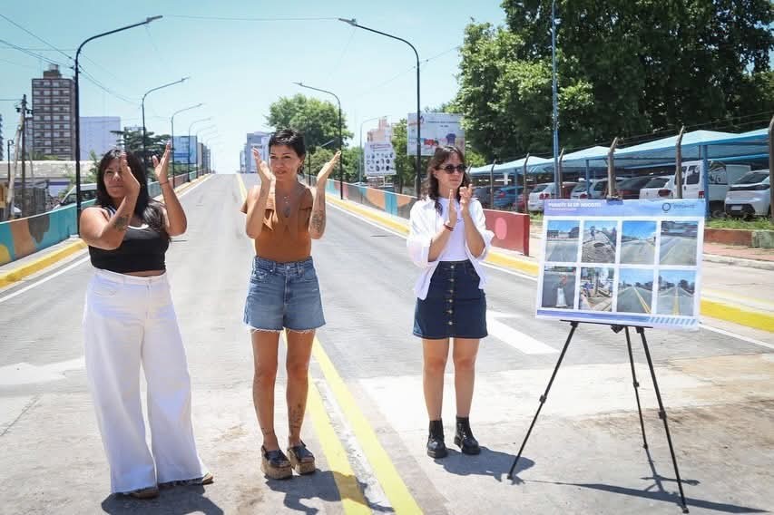 Reabrió el puente 14 de Agosto: obra clave en Quilmes financiada 100% con fondos municipales