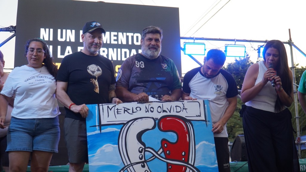 Merlo volvió a decir presente con un festival en memoria de los chicos de Cromañón  Bajada: