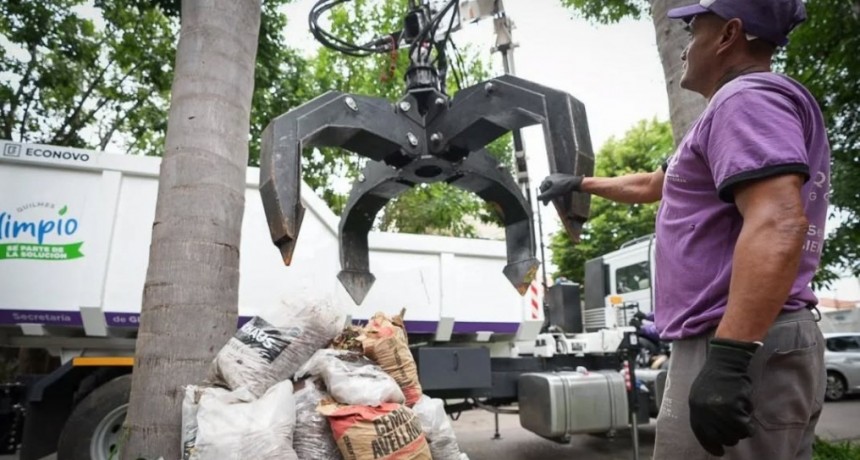 Quilmes refuerza el orden urbano: operativos de recolección de residuos voluminosos en Bernal y Don Bosco Este