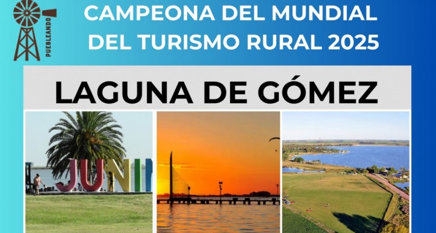 Orgullo provincial: Laguna de Gómez ganó el Mundial de Turismo Rural de Buenos Aire