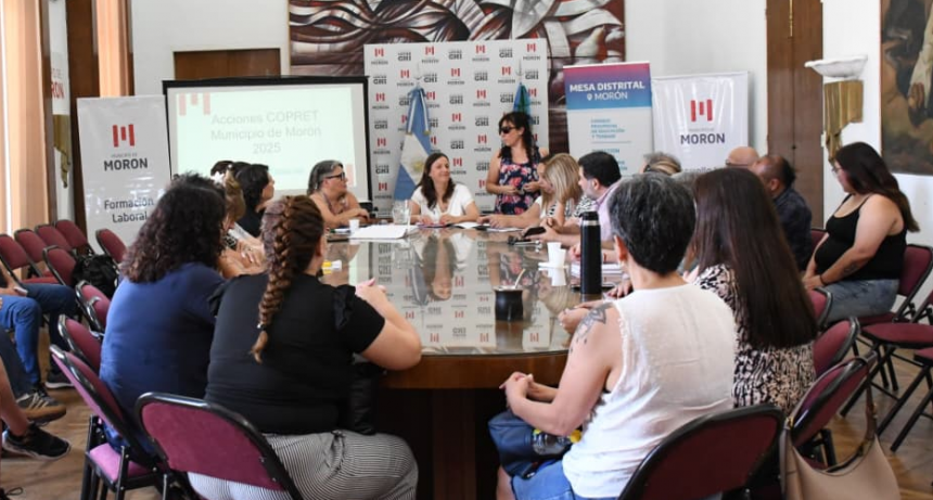 Morón cerró el año con un balance de la Mesa Distrital de Educación y Trabajo: qué se logró y qué viene en 2026