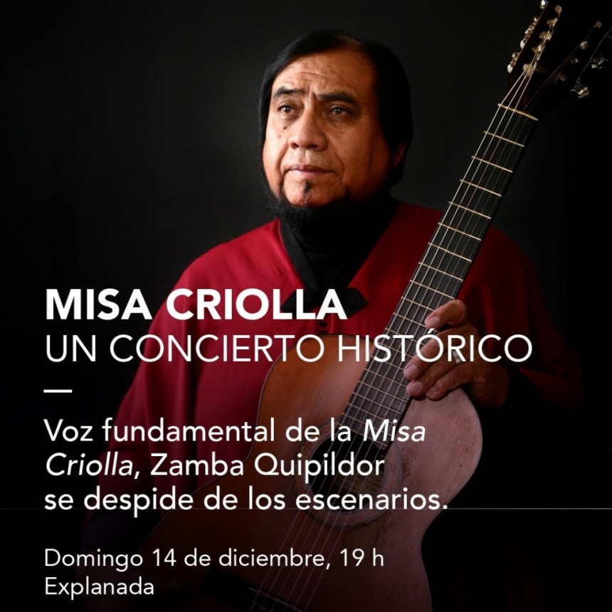 Zamba Quipildor se despide de los escenarios con un show histórico y grandes invitados